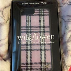 iphone 6+ 7+ 8+ wildflower phone case